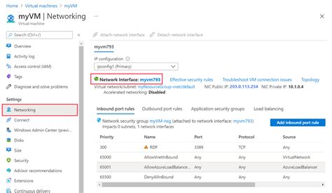 Network Interface Get Ip