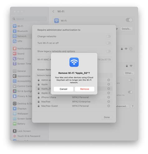 Network Issues Macbook Pro