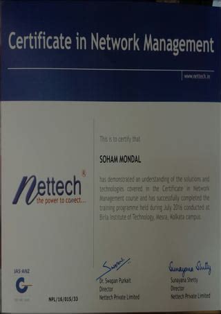 Network Management Internship