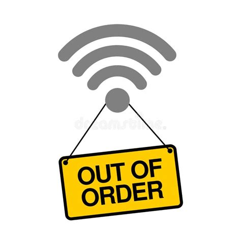 network out of order