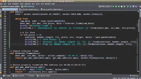 Network Sniffer Using Python