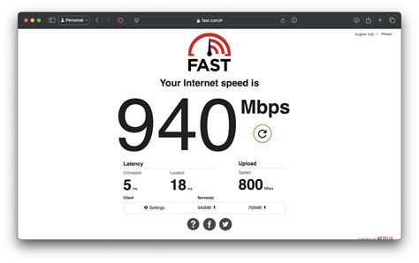 Network Test Fast