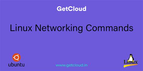Networking Commands For Ubuntu