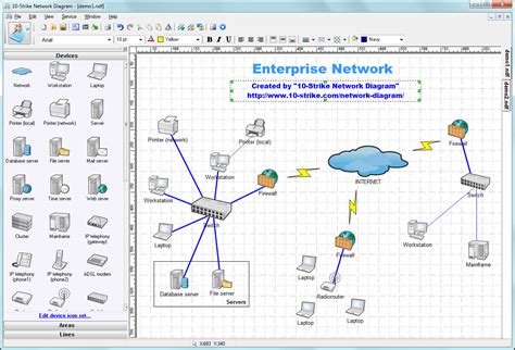 Networking Diagram Tool