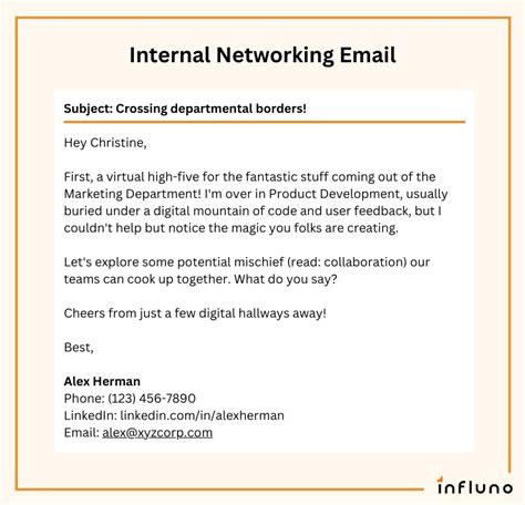 Networking Email