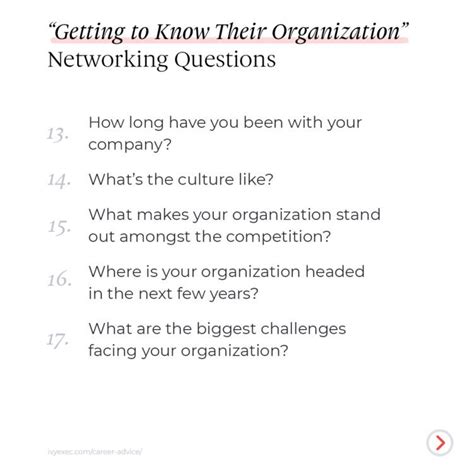 Networking Questions To Ask Manager