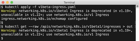 Networking.k8S.io/V1Beta1 Ingress Is Deprecated In V1.19+ Unavailable In V1.22+