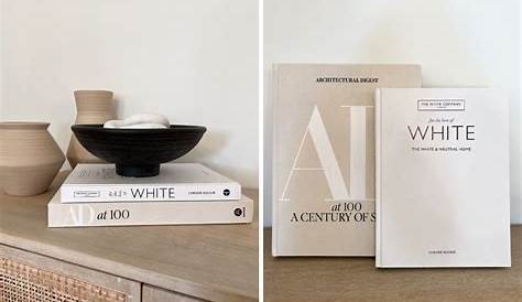 Neutral Travel Coffee Table Books