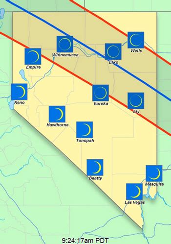 nevada eclipse 2023 map