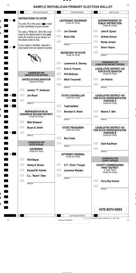 nevada primary ballot 2024