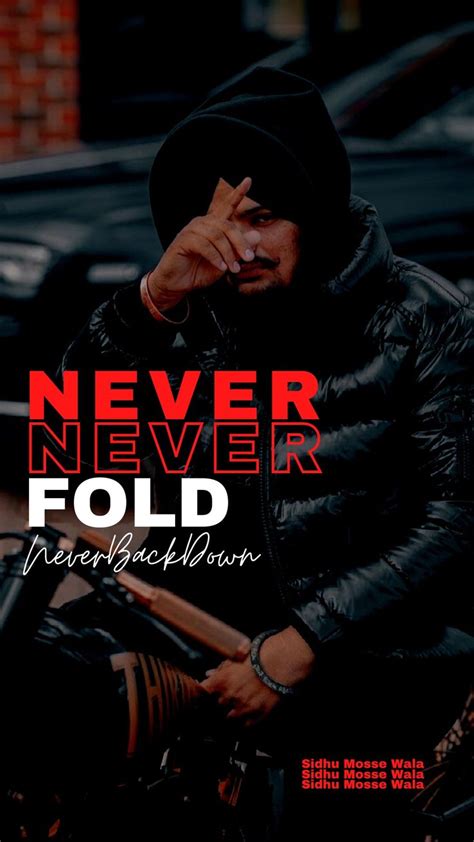 never fold never back down meaning in urdu with example