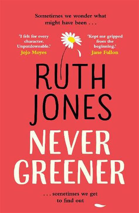 never greener ruth jones paperback