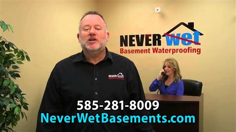 never wet basement waterproofing