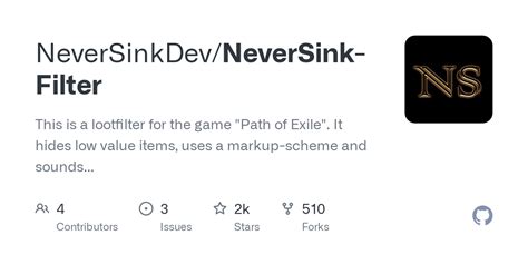 Neversink Filter Github
