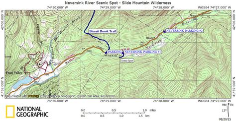 Neversink Loop Map