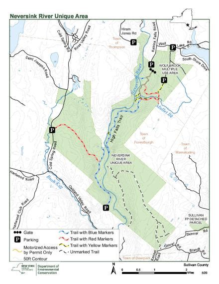 Neversink Ny Map