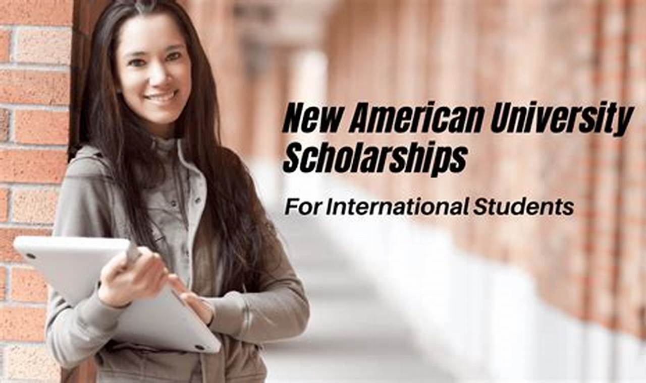 new american university scholarship
