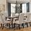 French Modern 5 Piece Round Dining Room Set Zin Home