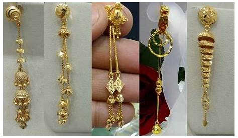 Latest Gold Earrings Designs 2018 New with Price in Pakistan