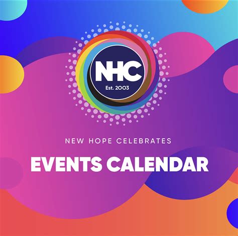 Events Calendar New Hope Celebrates