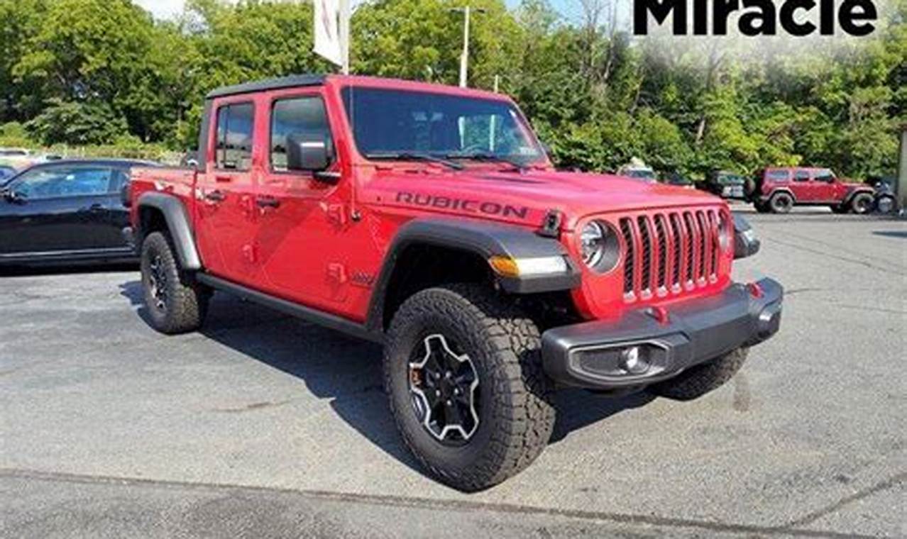new jeep gladiator for sale elverson