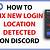 new login location detected discord
