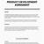 new product development agreement template
