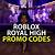 new promo codes for roblox october 2021 royal high value chart