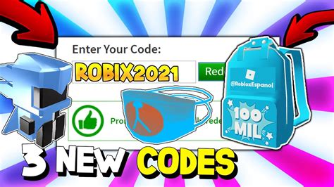 3 NEW *JULY* ALL ROBLOX PROMO CODES! 2021! (WORKING) YouTube
