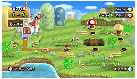 New Super Mario Bros. Wii - Wii U footage (Wii download) - Nintendo