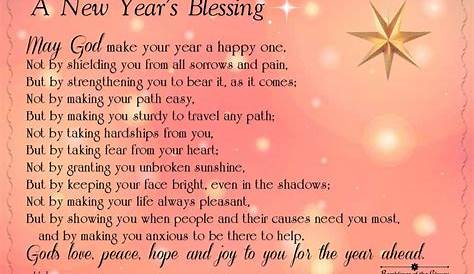 New Year Prayers And Blessings