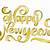 new year style font