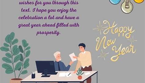 New Year Wishes For Professional Contacts