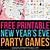 new year's eve printables games free