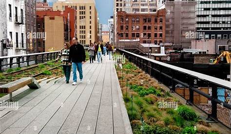 New York Ancienne Voie De Chemin De Fer Allez Vous Balader Et Découvrir La High Line