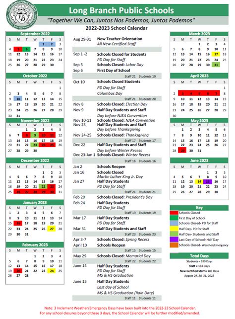 New York City Public School Calendar