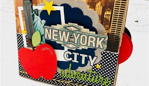 Layout: New York City | New york scrapbooking, Scrapbook page layouts