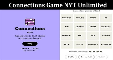 New York Connections Game: A Fun Way To Explore The Big Apple