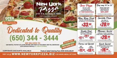 New York Pizza Coupon: How To Get The Best Deals On Pizza