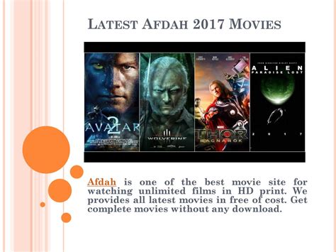new afdah movies list
