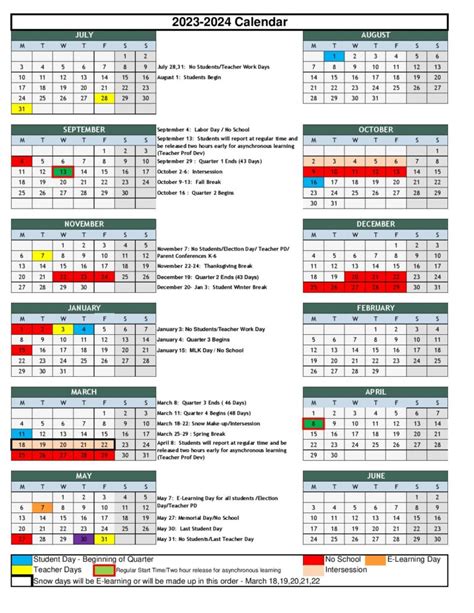 new albany floyd county school calendar