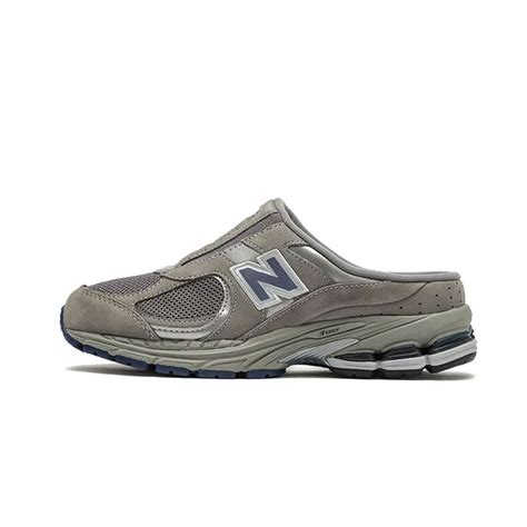 new balance 2002r mule dark grey dark navy