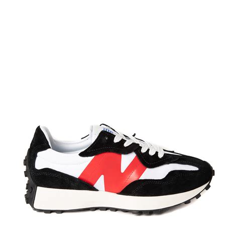 new balance 327 black and red