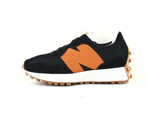 new balance 327 noir et orange