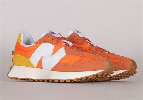 new balance 327 orange