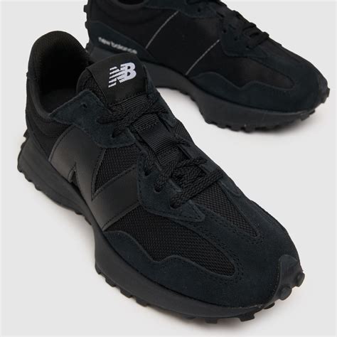 new balance 327 sneakers black