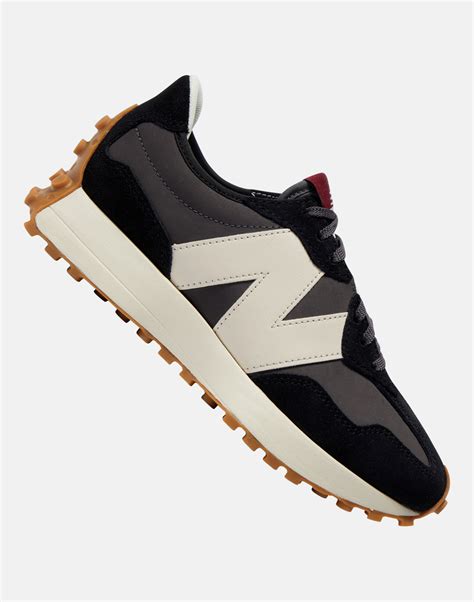 new balance 327 trainers women black