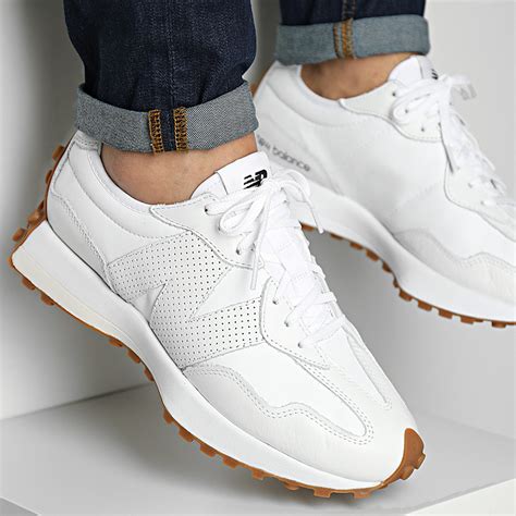 new balance 327 white gum