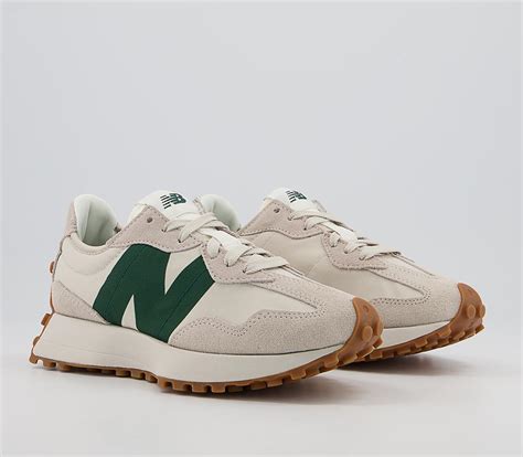 new balance 327 women's green trainers