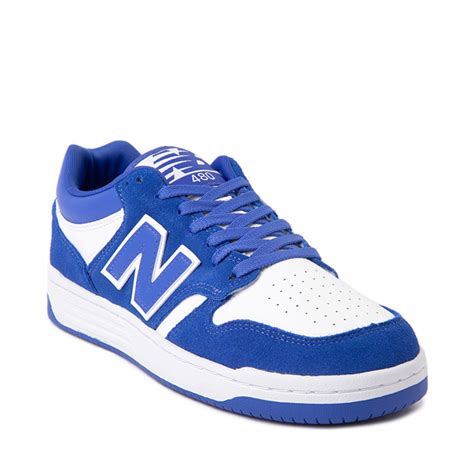 new balance 480 athletic shoe - marine blue